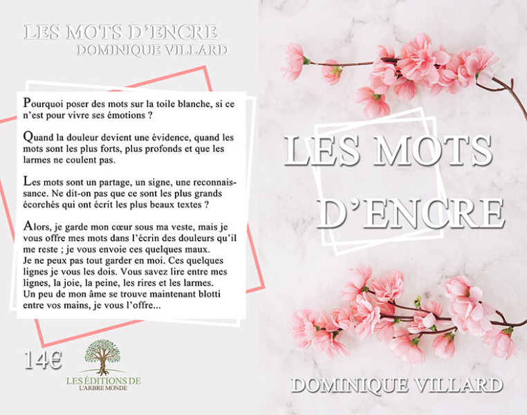 Couverture – Les mots d’encre